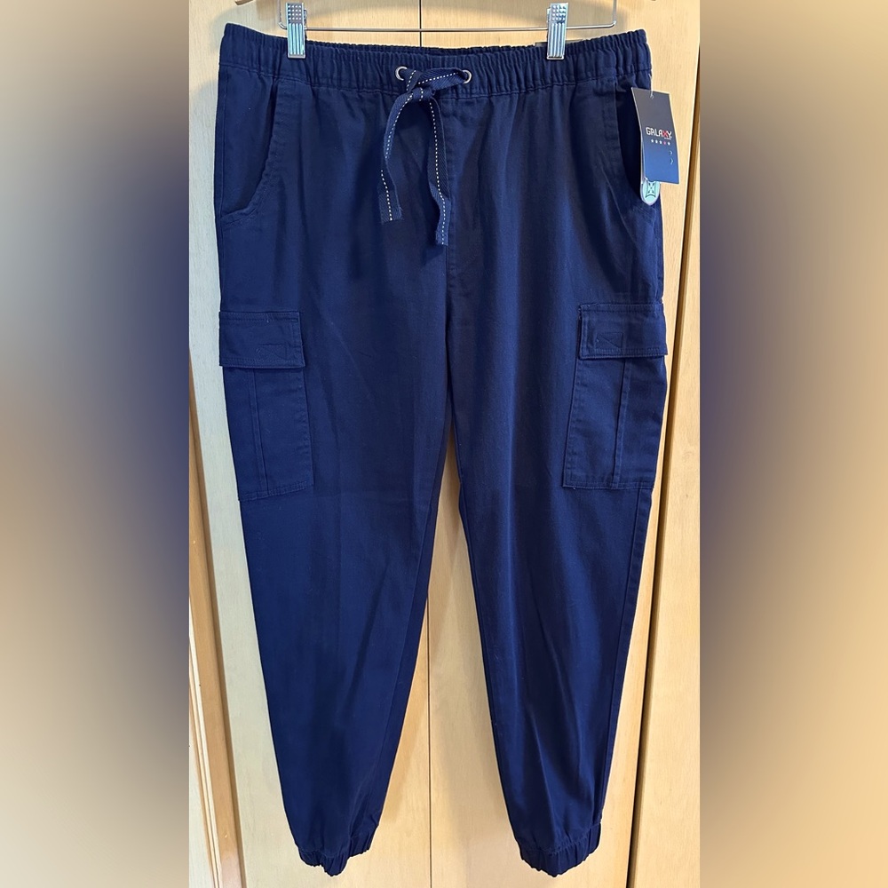 Men’s Galaxy Casual Cargo Pocket Jogger Leg Pants - NWT